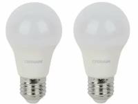 Лампа светодиодная OSRAM LED STAR CLASSIC 12W/827 170-250V E27 (тёплый белый 2700К) 2 шт