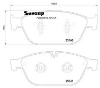 Колодки Дисковые Передние BREMBO P85128