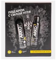 Подарочный набор ARKO Black пена для бритья 200 мл + дезодорант 150 мл