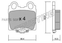 TRUSTING 7740 К-т дисков. тормоз. колодок