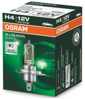 Галогенная лампа Osram H4 (60/55W 12V) Allseason 1шт