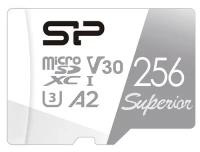 Карта памяти 256Gb MicroSD Silicon Power Superio (SP256GBSTXDA2V20)