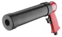 Пистолет для герметика Intertool PT-0601 пневматический для тубы 310мл (автосброс сжатого воздуха)