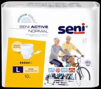 Seni Трусы впитывающие для взрослых Seni ACTIVE NORMAL large по 10 шт