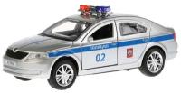 Модель машины Технопарк Skoda Octavia, Полиция, инерционная OCTAVIA-P