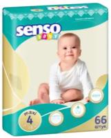 Подгузники «Senso baby» Maxi (7-18 кг), 66 шт