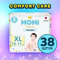 Подгузники-трусики детские MOMI COMFORT CARE XL 12–17кг, 38шт