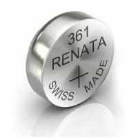 Часовая батарейка Renata 361 1.55V (SR721W), 1шт