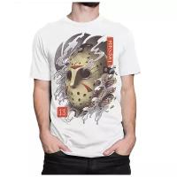 Футболка DREAM SHIRTS, прямой силуэт, круглый вырез, размер S, белый