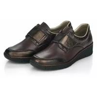 Туфли Rieker, размер 39, коричневый