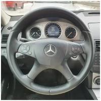 Комплект для перетяжки руля Mercedes-Benz W204, S204 (2007 г. — кожаный руль)