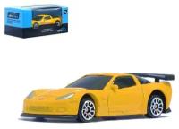 Машина металлическая CHEVROLET CORVETTE C6-R, 1:64, цвет чёрный