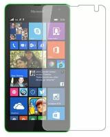 Microsoft Lumia 535 Dual SIM защитный экран Гидрогель Прозрачный (Силикон) 1 штука