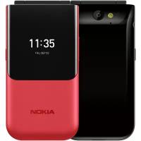 Мобильный телефон Nokia 2720 DUAL SIM, красный, кнопочный, раскладушка