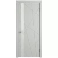 Межкомнатная дверь (коробка, наличники) Flitta Cotton White Gloss 700х2000 мм
