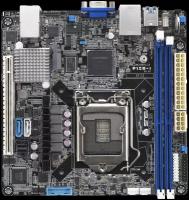 Материнская плата серверная ASUS P12R-I Mini-ITX, LGA 1200, 2x DDR4 DIMM (to 64GB ECC UDIMM), 6x USB