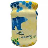 Мёд Ягоды Карелии с черникой, 320 гр