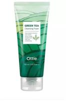 Очищающая пенка для лица Ottie, Green Tea Cleansing Foam 150мл