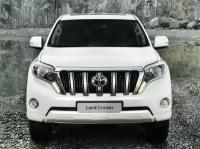 Стекло для фары Toyota Land Cruiser Prado 150 рестайлинг 2013-2017 г.в. левое, правое (комплект из 2 шт.)