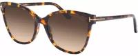 Солнцезащитные очки Tom Ford Tom Ford FT0844 52F TF 844 52F, коричневый