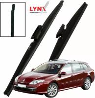 Дворники Renault Laguna (3) KT01 Рено Лагуна универсал 2007 2008 2009 2010 Щетки стеклоочистителя зимние LYNXauto 650мм-400мм к-т 2шт