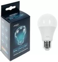 Лампа cветодиодная Luazon Lighting, A60, 11 Вт, E27, 990 Лм, 3000 K, теплый белый