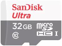 SanDisk Карта памяти 32ГБ SanDisk Ultra SDSQUNR-032G-GN3MN microSDHC UHS-I Class10 (ret)