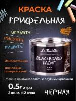 Грифельная краска BLACKBOARD PAINT, 0,5л