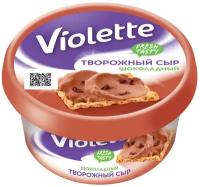 Сыр Violette творожный шоколадный 50%