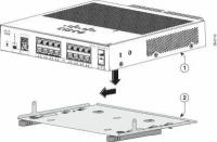CMPCT-DIN-MNT Cisco крепежный комплект Cisco Catalyst 3650-CX, 2960-CX и компактных 2960L в стойку