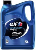 Полусинтетическое моторное масло ELF Evolution 700 STI 10W-40, 5 л