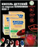 Кисель детский Витошка со вкусом клубники, Валетек, 24 шт. по 25 г