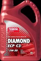 Моторное масло Teboil Diamond ECP C3 5W-30 синтетическое 4 л