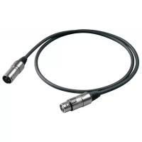 Шнур Proel XLR M - XLR F BULK250LU5 5m