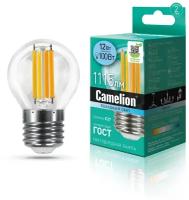 Светодиодная лампа Camelion LED12-G45-FL/845/E27