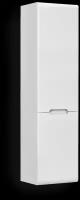 Шкаф-пенал для ванной, Jorno Moduo Slim 115 подвесной 30 см, цвет белый. Mod.04.115/P/W
