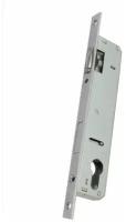 Врезной дверной замок DORF для ПВХ, м/о 92 мм, пл. 16 мм, д/м 35 мм, с роликовой защелкой 00-00004173