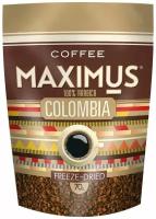 Кофе растворимый Maximus 100% Арабика Colombia сублимированный