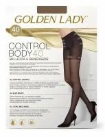 Колготки корректирующие Golden Lady Control Body 40, набор (2 шт.), размер IV, daino (загар)