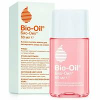 Масло для тела Bio Oil от шрамов растяжек и неровного тона косметическое, 60мл