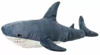 Мягкая игрушка акула / акула большая подушка / икеа акула 60 см