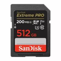 Карта памяти 512Gb SD SanDisk Extreme Pro (SDSDXXD-512G-GN4IN)