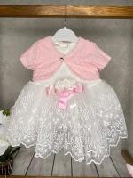 Платье для малышки с болеро Bulsen Baby, размер 86