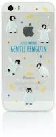 Чехол силиконовый "Пингвин (Little emperor gentle penguin)" iPhone 5 / 5S / SE