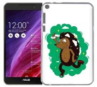 Чехол задняя-панель-накладка-бампер MyPads Ежик в облаках для Asus Fonepad 8 FE380CG/FE380CXG (K016) противоударный