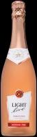 Вино безалкогольное Light Live Sparkling Rose игристое розовое полусладкое, 750 мл, алк. не более 0,5%