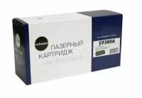 Картридж NetProduct CF280A для HP LJ Pro 400 M401/Pro 400 MFP M425, 2,7K, черный, 2700 страниц