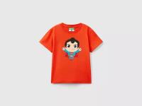 Футболка с принтом Superheroes United Colors of Benetton для мальчиков 24P-3096G10E9-3T5-XS