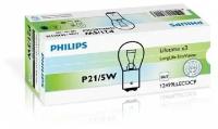 PHILIPS 12499LLECOCP Лампа 12V P21/5W BAY15d Long Life Eco Vision PHILIPS