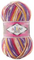 Пряжа Alize Superwash Comfort Socks, 75 % шерсть, 25 % полиамид, 100 г, 420 м, 5 шт., 7655 420 м